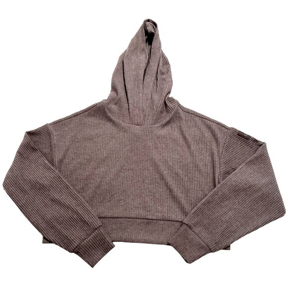 ALO Yoga Muse Hoodie in Raisinette Heather - Picture 1 of 5